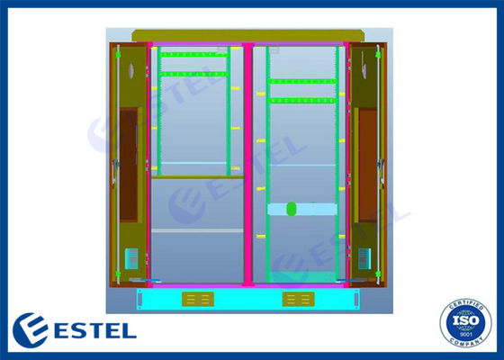 19 ”Rack ESTEL 1000mm Derinlik Dış Mekan Elektrik Muhafaza Kutusu