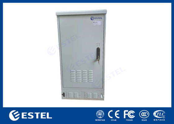 IP55 Dış Dolabı Zemini Üstünde Fanlı 20U Kullanıcı Alanı ile Monte