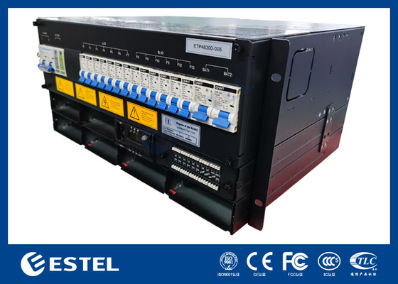 Güç dağıtım ve pil monitör fonksiyonu ile 18kW kapasite düzleyici güç sistemi