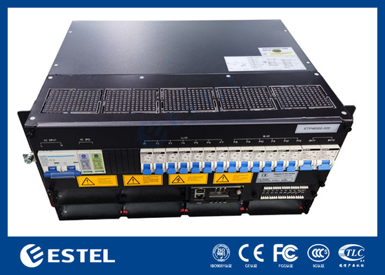 Güç dağıtım ve pil monitör fonksiyonu ile 18kW kapasite düzleyici güç sistemi