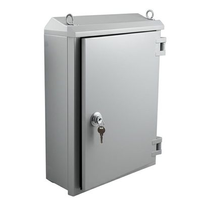 IP66 Weatherproof Telecom Enclosure with Two Shelves and Four Lifting Ears for Outdoor Telecom Equipment Cabinet