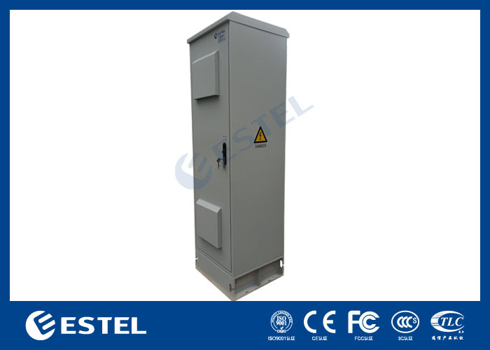 ET6060217A-42U Dış İletişim Dolabı 19 Inç Dolabı Fan Çift Kapılı IP55